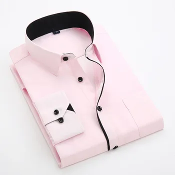 Spring 2020 long-sleeved men's business casual shirts formal shirts men's formal wear men's clothing
Spring 2020 long-sleeved men's business casual shirts formal shirts men's formal wear men's clothing