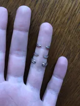 Conjunto de 3 uds. De anillos ajustables con punta abierta para mujer y niña, regalos del anillo, joyería para vacaciones en verano