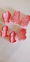Truest-cortador de pata de Paw para pastel, conjunto de cortadores de galletas, molde de plástico 3D para hornear, herramientas de decoración