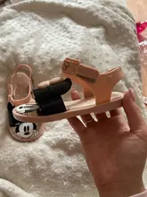 2021 nuevos niños de dibujos animados Mickey sandalias de verano Mini Melissa de jalea de moda Zapatos para niña y niño niños de PVC zapatos color caramelo Sandalia de niño