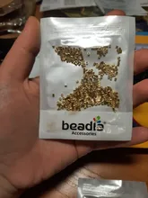 500 unids/lote 1,5/2mm de alta calidad de tubo de cobre de crimpado tapón de fin espaciador cuentas para pulsera NecklaceJewelry haciendo Accesorios