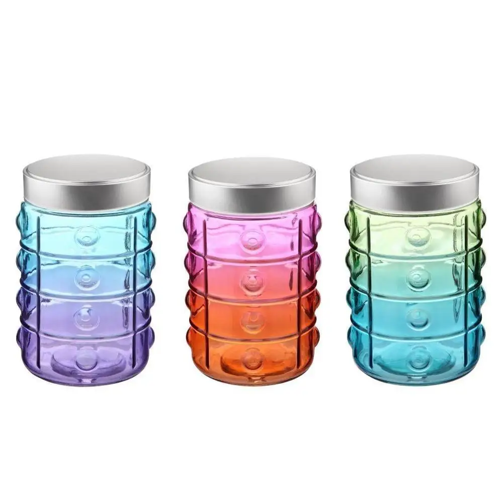 1350 CC. Metal Lid Buttoned Colored Jar (Mixed Colors) Storage Container Sugar Tea Coffee Jar
1350 CC. Metal Lid Buttoned Colored Jar (Mixed Colors) Storage Container Sugar Tea Coffee Jar