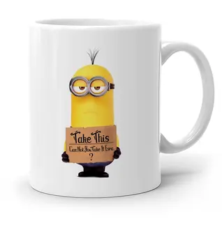 Personalized Minions Design White Mug Cup-1 
Personalized Minions Design White Mug Cup-1