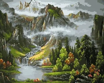 Painting by numbers Standard: Morning in the mountains
Painting by numbers Standard: Morning in the mountains