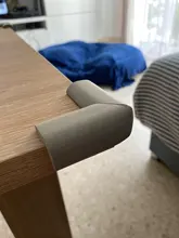 8 unids/lote de protectores de esquina de protección para niños, 55x55mm, suave para mesa de escritorio, esquinas de seguridad para niños, protectores de seguridad de bordes