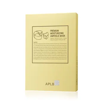 Aplb mask for skin elasticity premium moisturizing ampoule mask (yellow), 27 ml 5 PCs
Aplb mask for skin elasticity premium moisturizing ampoule mask (yellow), 27 ml 5 PCs