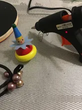 Pistola de pegamento de fusión en caliente Industrial, Mini pistolas con barras de pegamento de 7mm, herramienta de reparación térmica de temperatura de calor, accesorios DIY, 20W, UE