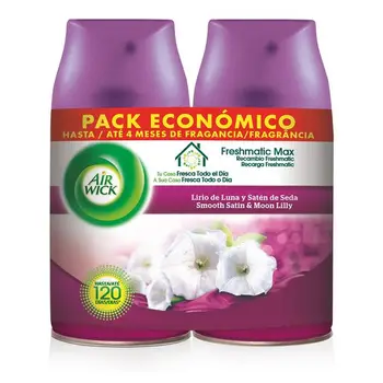 Air Wick Life Scents FreshMatic Duplo Moon Iris and Satin Silk Refill 2 x 250 ml
Air Wick Life Scents FreshMatic Duplo Moon Iris and Satin Silk Refill 2 x 250 ml