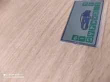 Cable Flexible para pantalla Lcd A92, mando a distancia para Starline A92 A94, rayas cebra, versión rusa