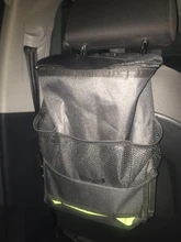 Organizador de asiento trasero de coche asiento de niños bolsillo bolsa de viaje Kick Mat