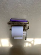 Towel-Rack Paper-Shelf Bathroom-Towel-Holder Toilet-Tissue-Box Stainless-Steel ATUCOHO