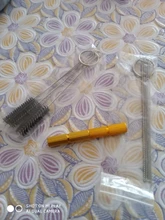 Juego de boquilla de pulverización para limpieza, Kit de herramientas de reparación, aguja y cepillo, limpiador de tatuajes, accesorios MP789, 1 Set