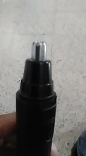 Recortador eléctrico de pelo de nariz para hombre y mujer, limpiador de pelo, artefacto recargable, tijeras para pelo de nariz