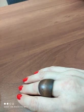 YULUCH-anillo étnico africano Vintage de madera para mujer, joyería de boda, regalos, 2019