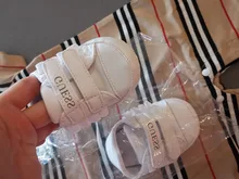 Zapatillas de suela blanda para bebé recién nacido, zapatos para niño de 1 año, calzado para niño pequeño, zapatos de cuna de cuero para niño, regalo para muñeca