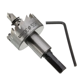 5 Pcs 16-30MM HSS Drill Bit Hole Saws Set Stainless High Speed Steel Metal Alloy 
5 Pcs 16-30MM HSS Drill Bit Hole Saws Set Stainless High Speed Steel Metal Alloy