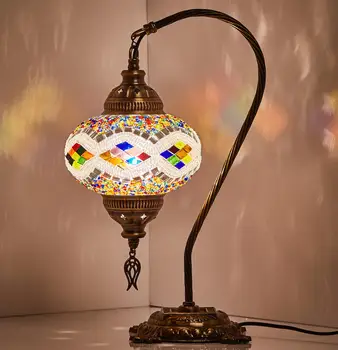 Turkish Moroccan Mosaic Swan Neck Table Desk Bedside Night Accent Lamp Light Lamp Shade Lampshade
Turkish Moroccan Mosaic Swan Neck Table Desk Bedside Night Accent Lamp Light Lamp Shade Lampshade