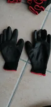 NMSAFETY-guantes de trabajo de seguridad para construcción, 12 pares/24 Uds., guantes de goma para jardín, trabajo Industrial