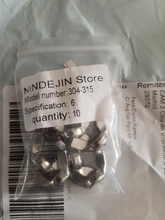 Wing Nuts Hand-Tighten-Nut Stainless-Steel Butterfly Zinc-Plated Nindejin-5-10pcs M6 M8
