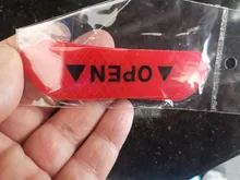 4 unids/set Puerta de coche pegatinas Universal de la seguridad advertencia Mark abierto alta reflectante cinta de la bici de la motocicleta pegatina para casco