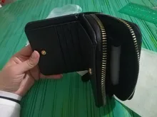 Billeteras cortas de piel sintética para mujer, carteras a cuadros, tarjetero de nobuk, cartera pequeña con cremallera, monedero