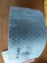 Adhesivo reflectante prismático, cinta de visibilidad para camión y remolque