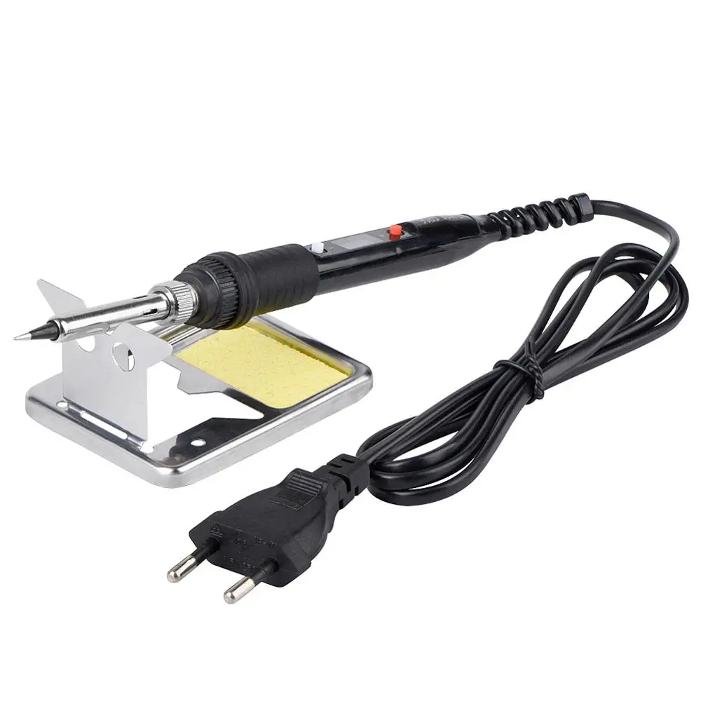 

JCD 908S High Quality Industrial Grade Dust-free Soldering Iron LCD Temperature Control Easy to Store Welding Rework Tool Set