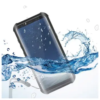 Waterproof case Samsung Galaxy S8 Aqua Case Black Transparent
Waterproof case Samsung Galaxy S8 Aqua Case Black Transparent
