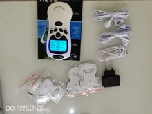 Electroestimulador eléctrico Heral Tens Estimulador muscular Ems, máquina de masaje corporal de acupuntura, 8 modelos, Terapia Digital