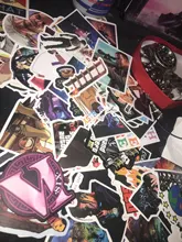 10/30/50 unids/pack América Hip hop cantante de Pop Travis Scott etiqueta pegatinas para monopatín casco portátil del coche juguetes de los niños