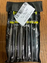 Vastar-Mini aguja de escofina de Metal, 6x140mm, juego de limas, herramientas de tallado de madera para escofina de acero, aguja de escofina, herramienta de limado para carpintería