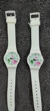 Nuevo de silicona Color caramelo estudiante ver chicas reloj de moda relojes Flamingo niños reloj de pulsera niños de dibujos animados reloj de cuarzo