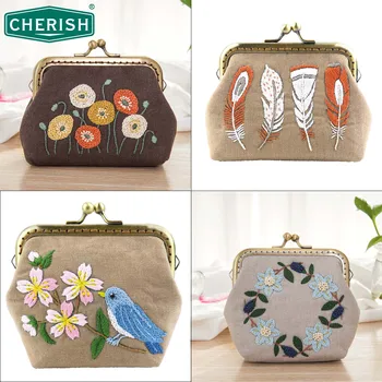 Pocket Gold Bag Embroidery DIY Purse Handmade Materials Bag Cloth Embroidery Adult Beginning Learning Ribbon Embroidery Wallet
Pocket Gold Bag Embroidery DIY Purse Handmade Materials Bag Cloth Embroidery Adult Beginning Learning Ribbon Embroidery Wallet