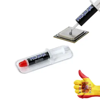 Paste Termica proffesional processor for PC CPU computer PS3 PS4 XBOX NINTENDO SWITCH syringe
Paste Termica proffesional processor for PC CPU computer PS3 PS4 XBOX NINTENDO SWITCH syringe