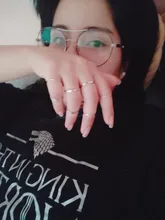 Modyle-anillos para articulaciones de diseño sencillo para mujer, conjuntos de anillos para articulaciones de Color dorado y plateado Vintage, joyería coreana