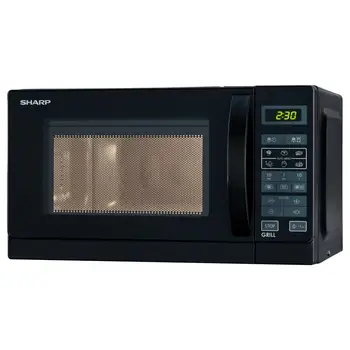 R-642BKW microwave oven with Grill capacity 20 liters power 800 Watt color NeroSHARP80.3
R-642BKW microwave oven with Grill capacity 20 liters power 800 Watt color NeroSHARP80.3