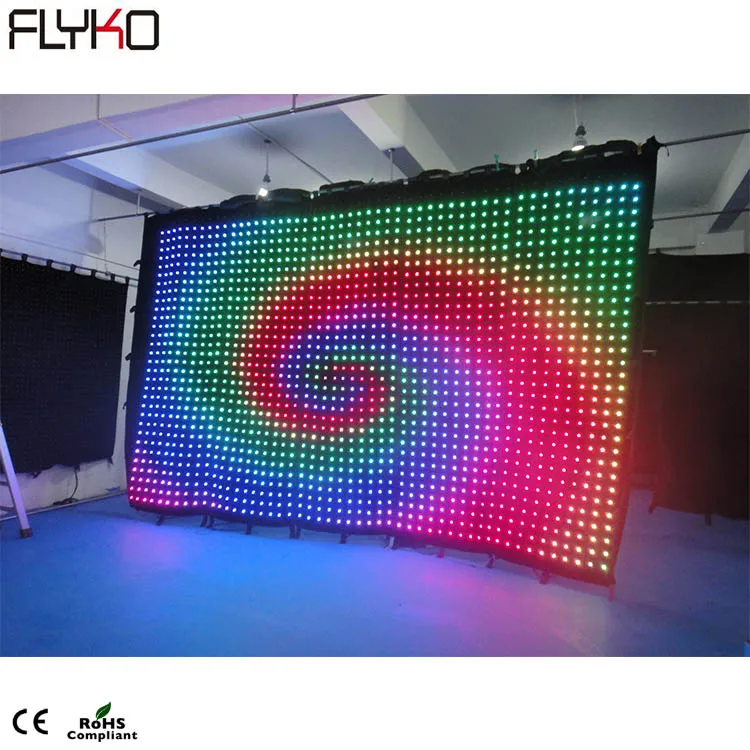 Free shipping New!!! Best quality led movable video curtain concert stage decoration P9 3 *5m display screen
Free shipping New!!! Best quality led movable video curtain concert stage decoration P9 3 *5m display screen