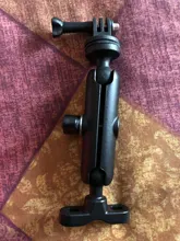 Motorcycle Riding Camera Holder Rearview Mirror Adjustable Metal Fixed Bracket Stand