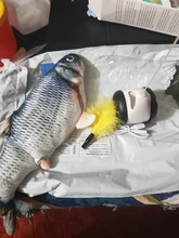 Electronic Flopping Cat Kicker Fish Toy Realistic Flopping Fish Wiggle Fish Catnip Toys