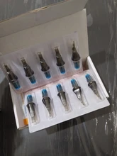 Cartucho para tatuar, agujas desechables de 20 piezas, RL, RS, M1, RM, Aguja esterilizada de tatuaje profesional, suministros de pluma