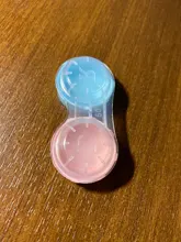 Lentillas de colores para Cosplay de Halloween, lentes de contacto de Color rojo y azul