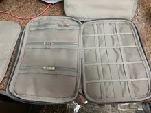 Caja organizadora de relojes de viaje con 18 ranuras para Apple Watch, caja de almacenamiento de correa de reloj, doble capa