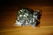 50 Uds 20 piezas Uds M3 M4 M5 M6 M8 M10 de aleación de aluminio de Rivnut cabeza plana remache roscado insertar Nutsert sombrero con remaches de tuerca