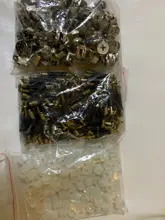 100sets Furniture Connecting Fitting Bolt Screw 6Mm Male Thread 40mm Length