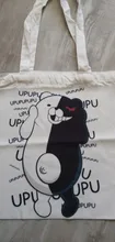 Danganronpa-bolso de compras de lona, bolsa de algodón, de compras, personalizado