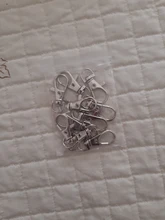 10 unids/lote 32mm 36mm 38mm bronce oro rodio plateado hallazgos de joyería, ganchos de cierre de langosta para collar y pulsera cadena DIY