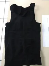 Chaleco de postura adelgazante para hombre, faja correctora de compresión para cuerpo, quemagrasas, pecho y Barriga