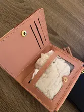 Billeteras geométricas rosas para mujer, Cartera de bolsillo, tarjetero de retales, monedero corto a la moda