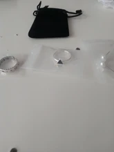 925 anillos de plata esterlina genuinos de 2 capas para mujer, anillos negros finos minimalistas de Gema circular, joyería tallada S925