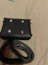 Los niños bolsa de Mini bolso cuadrado remache bolso de moda niños linda chica cintura bandolera coreana